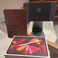 iPad Pro 11” 3ª gen + Apple pencil + Cover + stand