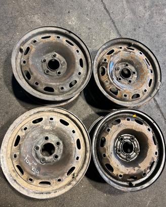 Cerchi in ferro Volkswagen fox R14