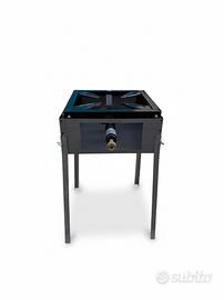 Supporto in Ferro per Fornellone a Gas, 41x41x63,5