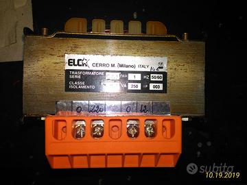 Trasformatore Elca Monofase VA250