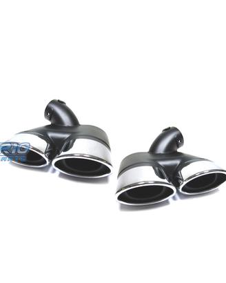 TERMINALI SCARICO DOPPIE OVALI MERCEDES W211 02-09