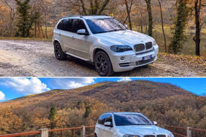 BMW X5 E70 bianco