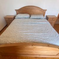 Camera da letto stile montagna