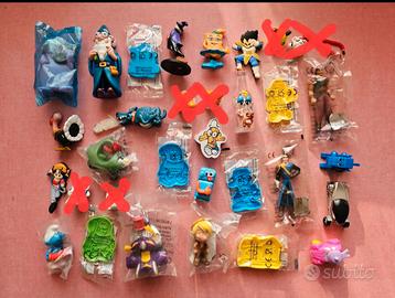 Sorpresine Kinder, Barilla, Parmalat