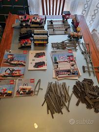 Lego treno anni 80 90 con binari