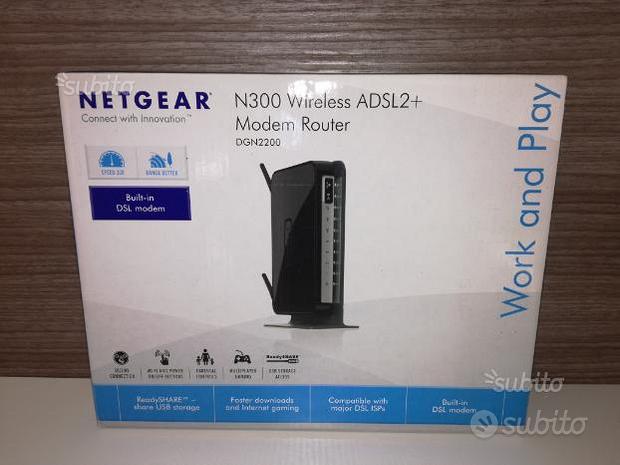 Netgear N300 Modem Router DGN2200