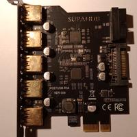USB 3.0 SupaHub PCI‑E 5 porte