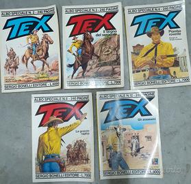 Tex Albo speciale N. 2,3,4,6,12