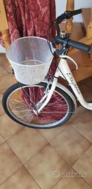 Bicicletta donna bianca