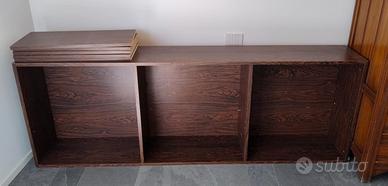  scaffalatura in legno multistrato rivestito