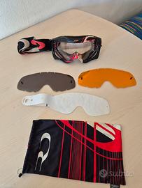 Maschera Oakley O-Frame MX JS5 con lenti