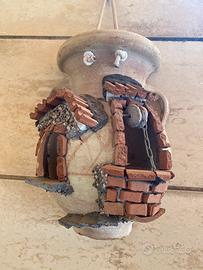 Mezza giara decorata