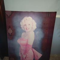 Tela con la raffigurazione di Marilyn Monroe 