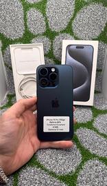 iPhone 15 Pro 256gb Blu - Batt 88% Gar. 12 Mesi
