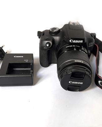 Canon EOS 4000D  + EFS 18-55mm + EFS 55-250 mm