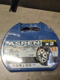 CATENE DA NEVE 9MM ASPEN OMOLOGATE GRUPPO 020- 20 