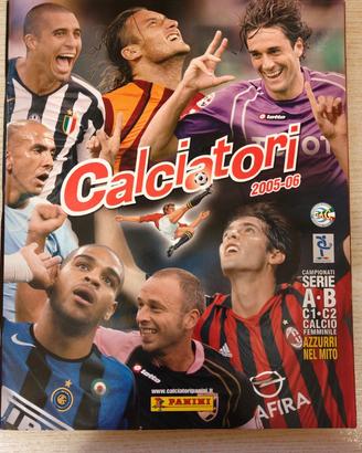 Collezione Album Calciatori Panini anno 2005/2006.