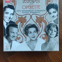"LE LEGGENDE DELL'OPERETTA" - COFANETTO 10 CD