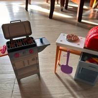 Set barbecue e pizzeria barbie