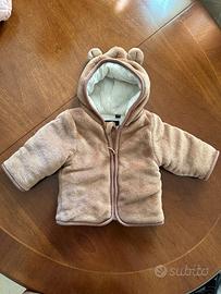 Giubbino cappotto neonato marrone Blue Seven