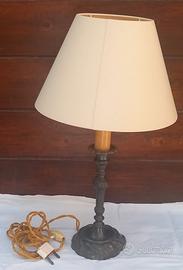 antica lampada da tavolo 