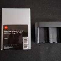 Caricabatterie doppio Leica USB-C BC-SCL6