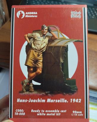 kit Andrea Miniatures 90mm Hans J.Marseille 1942