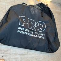 sacca porta bici da corsa con sacca ruote