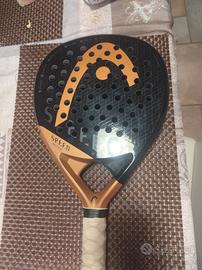 racchette da padel una Babolat usata Head nuova