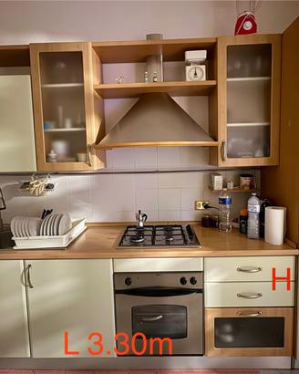 Cucina  completa di elettrodomestici