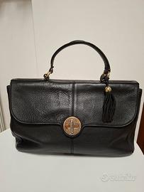 Borsa Brics in pelle martellata 