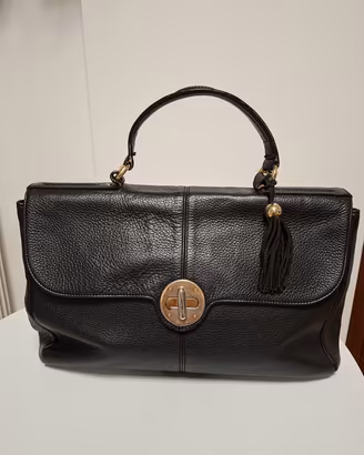 Borsa Brics in pelle martellata 