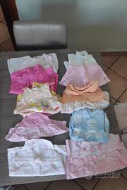 Abbigliamento bimba 0-3 mesi