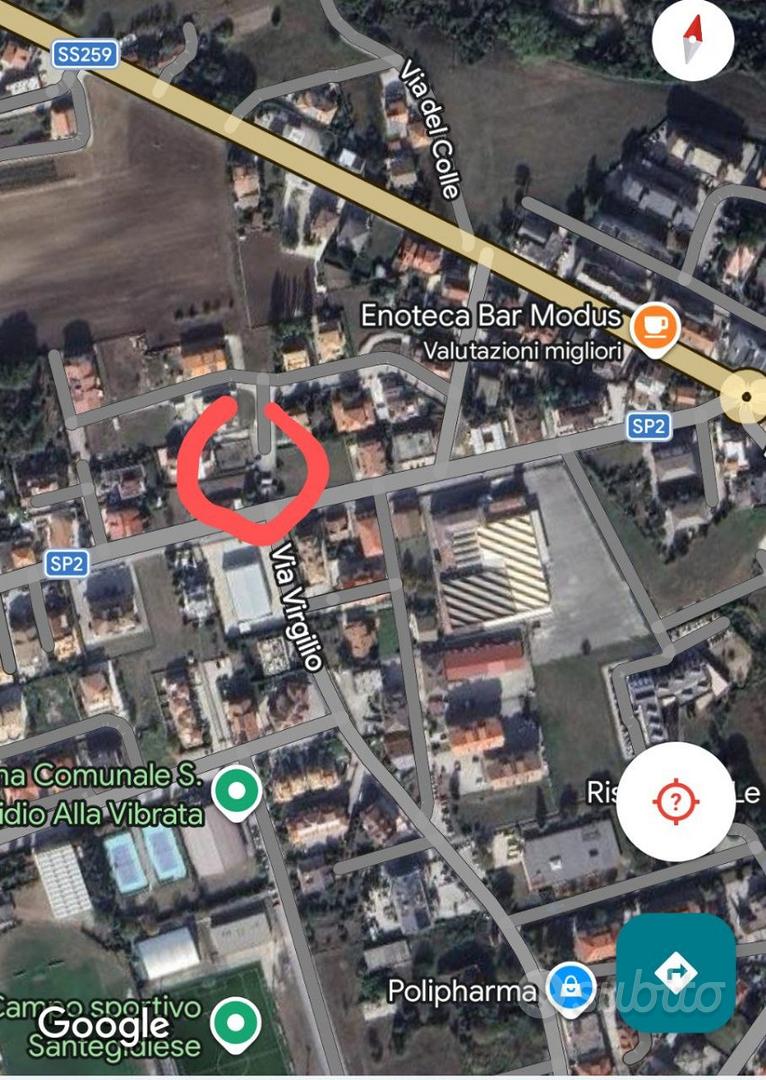 Terreno edificabile con recinzione in c.a - Altro