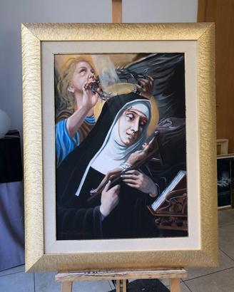 Quadri “Santa Rita” e “Il Cristo”