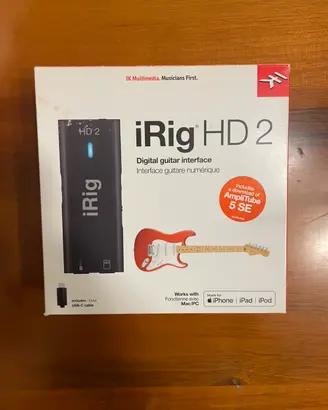 iRig HD 2 - interfaccia audio chitarra/basso
