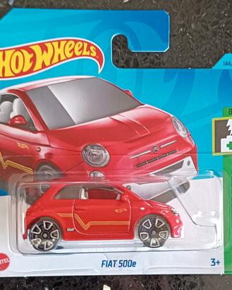 FIAT 500E HOT WHEELS MATTEL