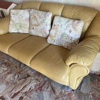 DIVANO LETTO ECOPELLE 3POSTI ////SCONTATO////