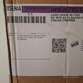 Vetro sopravasca battente
