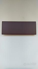 Base rettangolo 25 x 9.5 cm in legno mdf