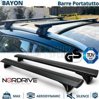 Barre da Tetto per Hyundai Bayon in Alluminio Nero