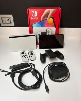 Nintendo switch oled bianca 64 gb