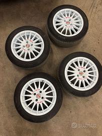 Cerchi OZ 16" Superturismo WRC con gomme Michelin