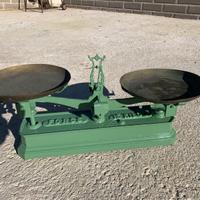 Bilancia antica di ghisa grande da collezione