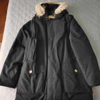 Piumino lungo colore nero