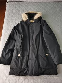 Piumino lungo colore nero