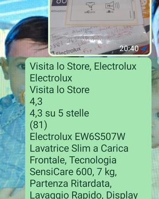 lavatrice Electrolux Slim 