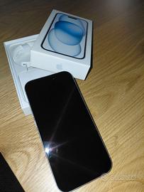 iphone 15 256 g grigio,con scatola e cavo