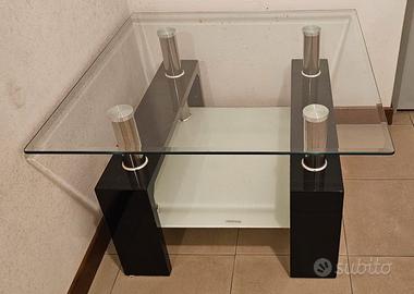 Tavolino in vetro