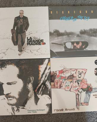 4 Vinili Lotto de Gregori Venditti Daniele 